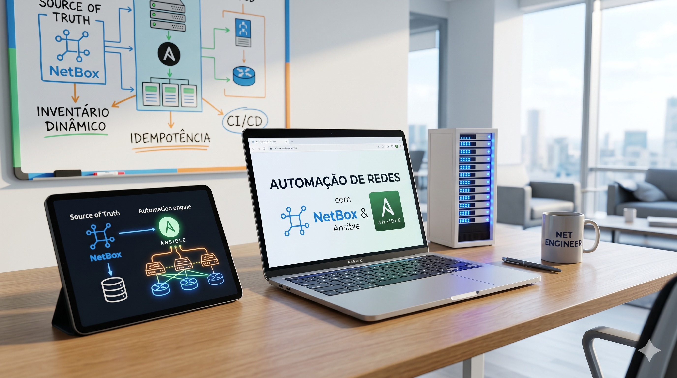 Ambiente de estudo NetBox e Ansible